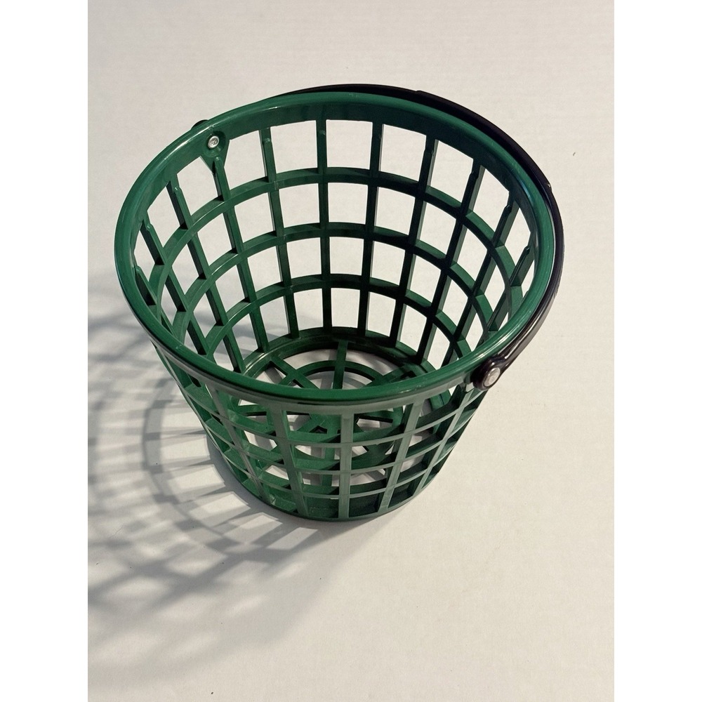 Golf Ball Basket Golfball Container Ball Bucket with Handle for Easy Carrying